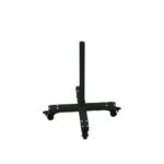 Bumper plate stacker rollaway