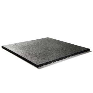 Rubber floor outdoor zwart 30mm